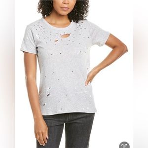 Chaser Distressed Short Sleeve T-shirt Size XS